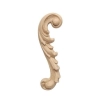ORNAMENT APLIKACJA Z PYŁU DRZEWNEGO LEWY F560033L