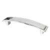 UCHWYT Meblowy SEBINA 150x25 Rączka Retro Klasyczny CHROM Połysk L-128 mm