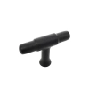 GAŁKA Meblowa 50x11 T-BAR TORUS Nowoczesny Designerski Uchwyt CZARNY MAT