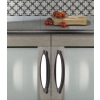 UCHWYT Meblowy Ceramiczny 144x27 COSMOPOLITAN Klasyczny Grafit Czarny L-128