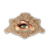 ORNAMENT DEKOR Z PYŁU DRZEWNEGO F560143