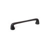 UCHWYT Meblowy 184x35 Relingowy TONDA Rączka CZARNY MATOWY L-160 mm