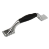 UCHWYT Meblowy NORA CERAMICZNY 142x21 Retro Klasyczny CHROM Czarny L-96 mm