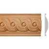 Listwa Drewniana Bukowa Plecionka Kółka Spiralne 100x15mm 1200mm 0236