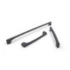 UCHWYT Meblowy 175x15 HORNET Relingowy Designerski CZARNY MAT L-160 mm
