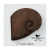 UCHWYT Meblowy FORGIA z kołatką 80x30 mm Stare Żelazo Styl Rustykalny