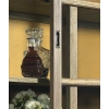UCHWYT Meblowy RITA Wpuszczany 26x80 Rączka Retro MOSIĄDZ Patynowany