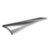 UCHWYT Meblowy 250x19 ONDA Rączka Szafki Szuflady Nikiel Mat L-160 mm PRAWY
