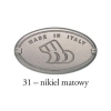 UCHWYT Meblowy 110x19 ONDA Rączka Szafki Szuflady Nikiel Mat L-64 mm PRAWY