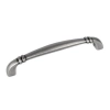UCHWYT Meblowy ARDEA 142x15 Retro Klasyczny Rączka Stara Stal L-128 mm