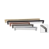 UCHWYT Meblowy 328x12 TRAMA Relingowy Radełkowany Rączka GOLDEN L-320 mm