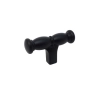 GAŁKA Meblowa 55x15 T-BAR ACCADEMIA Retro Vintage Rączka Uchwyt CZARNY Mat