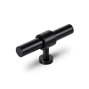 GAŁKA Meblowa T-BAR 75x35 REDONDO Rączka Reling Uchwyt CZARNY MAT
