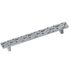UCHWYT Meblowy 195x25 mm MOSAICO Retro Mozajka Wzorek Rączka CHROM L-160