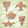 ORNAMENT DEKOR Z PYŁU DRZEWNEGO F560114
