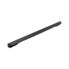 UCHWYT Meblowy 195x17 SHORE Art Deco Klasyczny CZARNY Mat L-160 mm