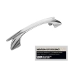 UCHWYT Meblowy CETUS 151x40 Retro Vintage Klasyczny CHROM Połysk L-96 mm