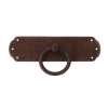 UCHWYT Meblowy FORGIA z kołatką 110x30 mm Stare Żelazo Styl Rustykalny