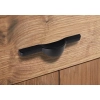 UCHWYT Meblowy 165x22 PRINCE Designerski CZARNY Mat L-96 L-128