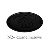 UCHWYT Meblowy 280x19 LIBRA Rączka Reling CZARNY Mat L-32 mm