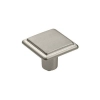 GAŁKA Meblowa 26x26 DORIS Kwadratowa Rączka Uchwyt Stal Szczotkowana