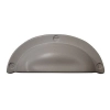 UCHWYT Meblowy MUSZELKA Duża 95x38 Rączka SZARY TortoraL-64 mm