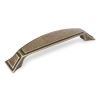 UCHWYT Meblowy CASSIA 121x25 Retro Vintage Klasyczny Stary Mosiądz L-96 mm