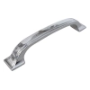 UCHWYT Meblowy 161x26 mm LUGANO Rączka Szafki Klasyczna CHROM Połysk L-128