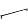 UCHWYT Meblowy 330x10 VITRUVIO Relingowy Designerski Rączka CZARNY L-320 mm