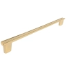 UCHWYT Meblowy Relingowy 337x11 RIVA Ryflowany Modern ZŁOTY Połysk L-320