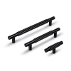 UCHWYT Meblowy ROLLER 235x30 mm Seria Exclusive Czarny Mat L-192 mm
