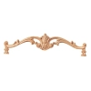 DEKOR 400x105 mm Ornament Ozdobny Dekoracyjny Korona z Pyłu Drzewnego DIY