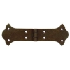 ZAWIAS Meblowy 134x47 mm do Skrzyń Kufrów Klap Rustykalny STARE ŻELAZO