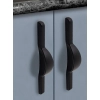 UCHWYT Meblowy 165x22 PRINCE Designerski CZARNY Mat L-96 L-128