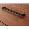 UCHWYT Meblowy 330x10 VITRUVIO Relingowy Designerski Rączka CZARNY L-320 mm