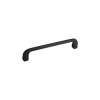 UCHWYT Meblowy 108x7 Relingowy CLIP Designerski Reling CZARNY MAT L-96 mm
