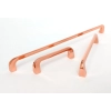 UCHWYT Meblowy 332x7 Relingowy CLIP Designerski Reling MIEDŹ Połysk L-320