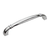 UCHWYT Meblowy ARDEA 142x15 Retro Klasyczny Rączka CHROM Połysk L-128 mm