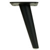 NÓŻKA Meblowa 230 mm Metalowa Skośna do Szafki Sofy Mebli Noga CZARNY MAT