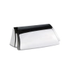 UCHWYT Meblowy DORIS Muszelka 69x29 Art Deco Klasyczny CHROM Połysk L-32 mm