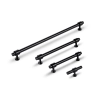 GAŁKA Meblowa T-BAR 75x35 REDONDO Rączka Reling Uchwyt CZARNY MAT