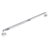 UCHWYT Meblowy 340x20 Relingowy BRERA Loft Industrialny CHROM Połysk L-320