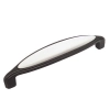 UCHWYT Meblowy Ceramiczny 144x27 COSMOPOLITAN Klasyczny Grafit Czarny L-128