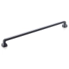 UCHWYT Meblowy 340x20 Relingowy BRERA Loft Industrialny CZARNY Mat L-320
