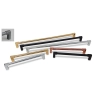 UCHWYT Meblowy 330x10 VITRUVIO Relingowy Designerski Rączka CHROM L-320 mm
