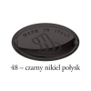 UCHWYT Meblowy CAPRICCIO 171x55 Retro Klasyczny Rączka CZARNY L-160 PRAWY
