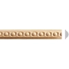 Listwa Drewniana Bukowa Ćwierćwałek Perełki Astragal 20x8mm 1200mm 0261