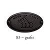 UCHWYT Meblowy FANGIO 141x21 Retro Vintage Klasyczny GRAFIT Czarny L-96 mm
