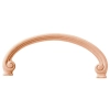 DEKOR 290x120 mm Ornament Ozdobny Dekoracyjny Łuk z Pyłu Drzewnego DIY
