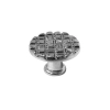 GAŁKA Meblowa fi 30 mm MOSAICO Retro Mozajka Wzorek Uchwyt CHROM Połysk